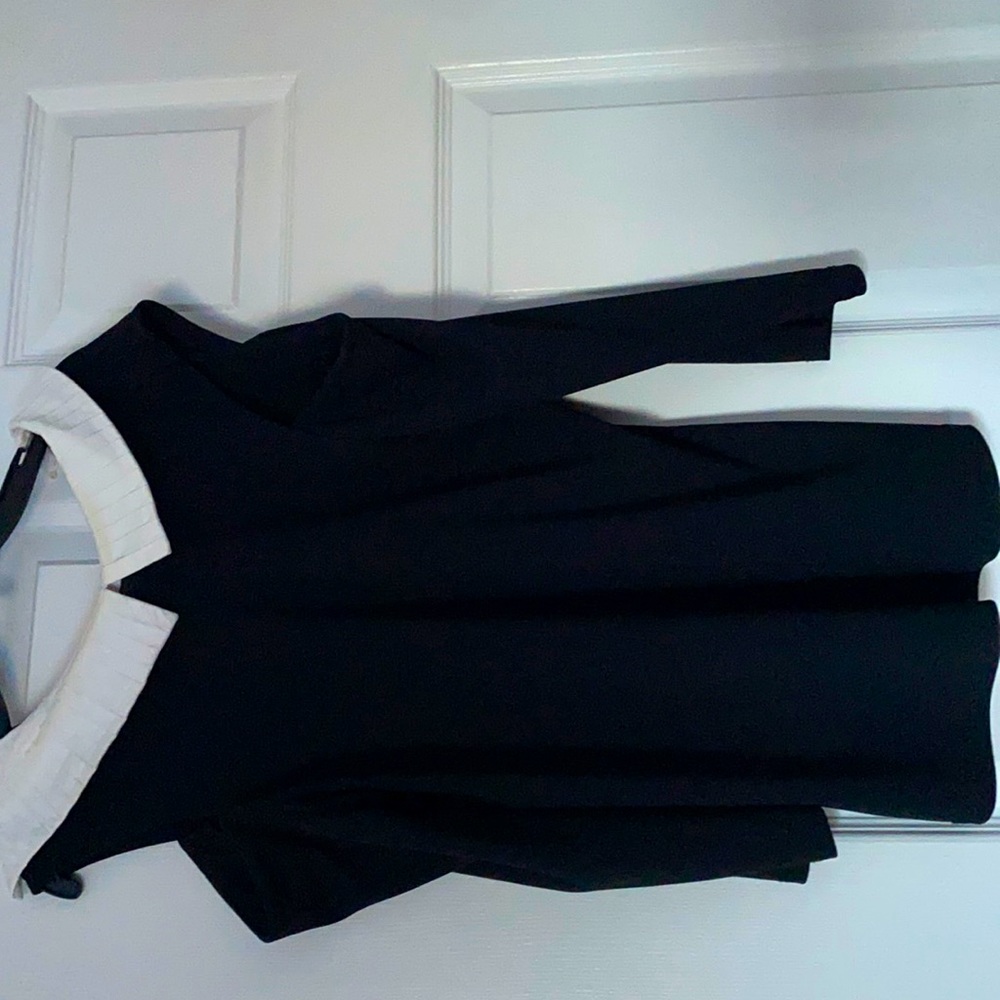 The top is cotton, its really nice and dressy.